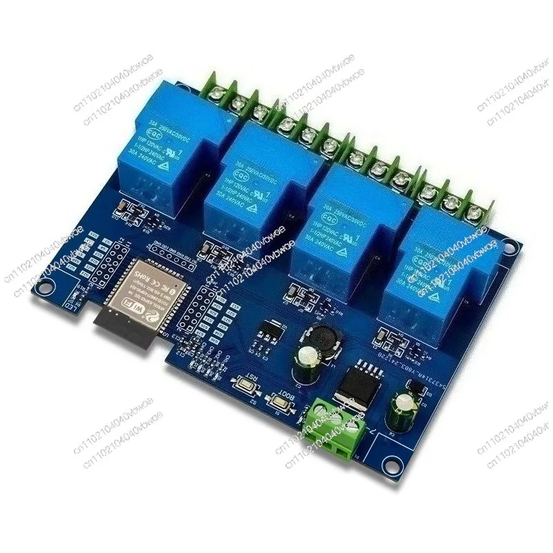 4 Channel Relay Module 30A DC7-28/5V WIFI Bluetooth Relay Module ESP32-WROOM Development Board