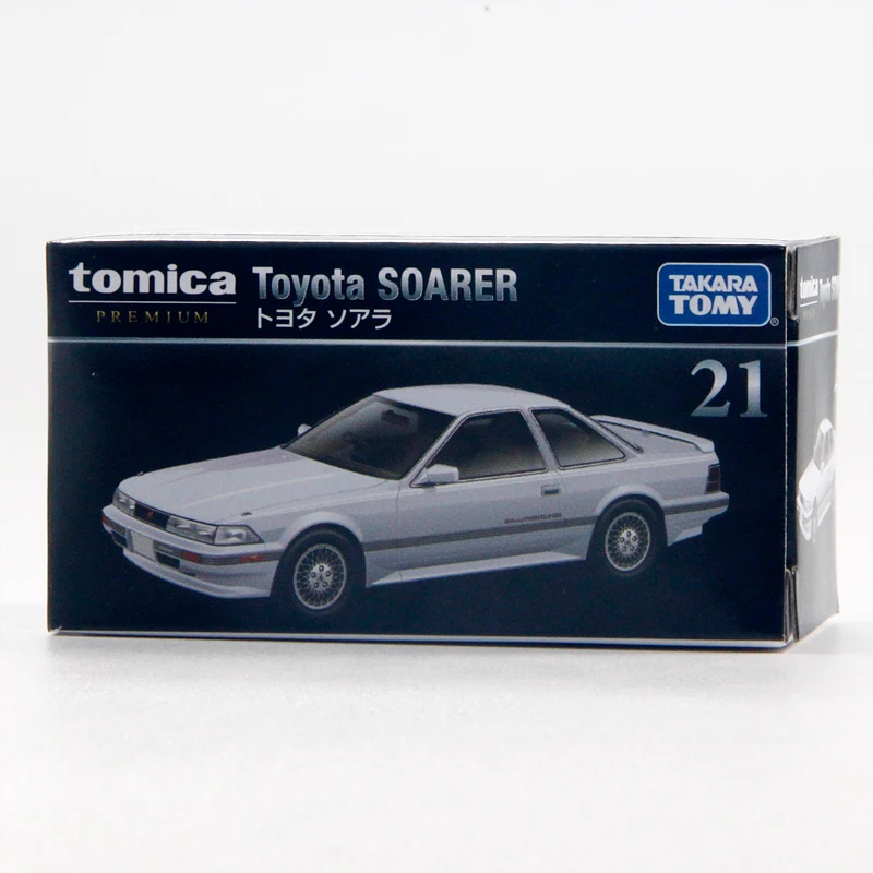 Takara Tomy Tomica Premium TP21 Toyota Soarer Mini Diecast Alloy Model Car Gifts for Children Adults Collection