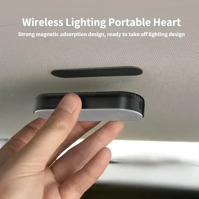 

Car Reading Light Rechargeable Magnetic Atmosphere LED Car Styling Night Light Interior Ceiling Light