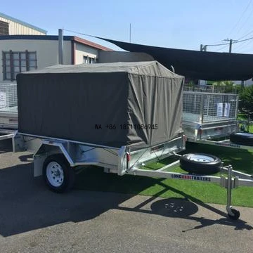 Australia Standard 6x4 8x5 Galvanized Box Trailer Heavy Duty Fully Weld