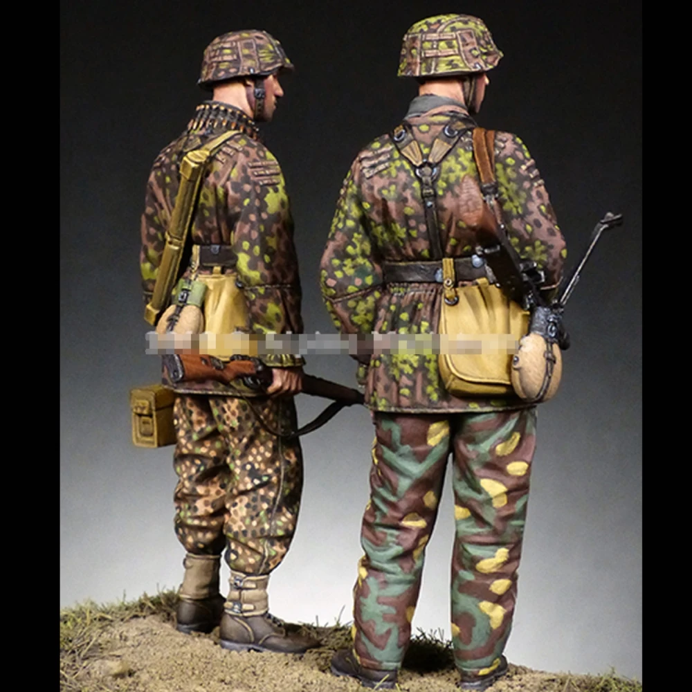 1/35 Resin figure unpainted model Kit, military subject matter, German soldier, unassembled and unpainted GK, 776R