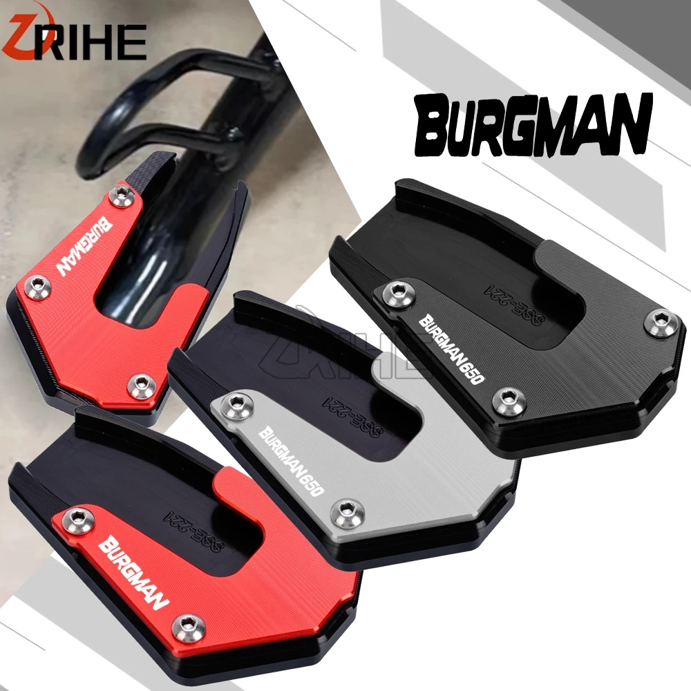Burgman650 For Suzuki burgman 650 executive 2013 - 2023 Motorcycle Kickstand Extension Side Stand Enlarge AN650 2021 2022 2023