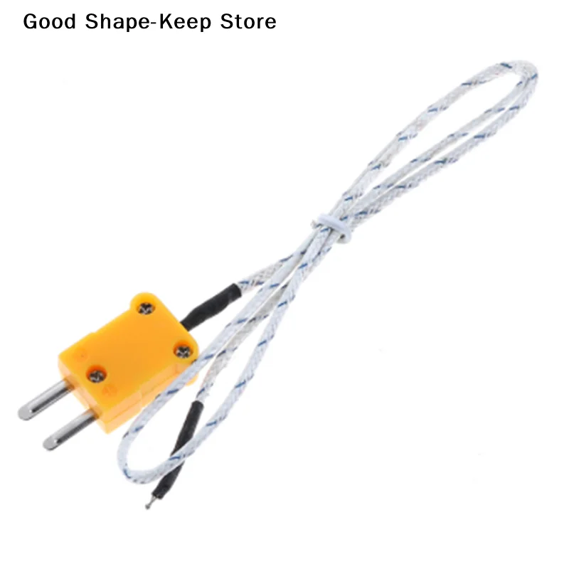 

daily1M K Type Thermocouple Probe Sensor For Digital Type Temperature Sensor 1m Thermocouple Wire Probe CableType Daily products