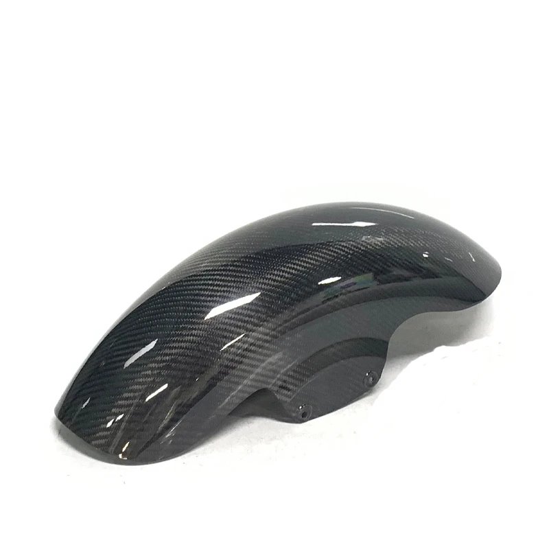 

STLF Teen Top Factory Carbon Fiber Vivid Black Front Fender Fit for Harley Touring Model Street Road Glide for Front Mudguard 20