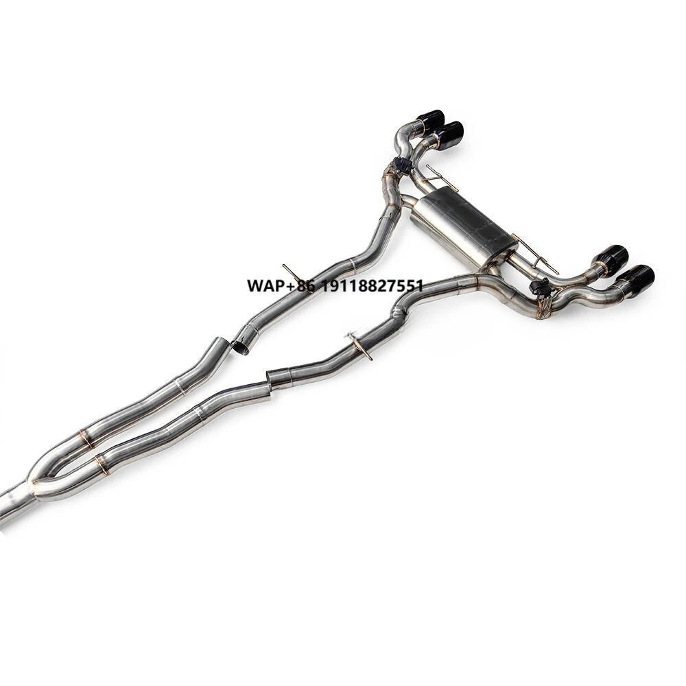 Catback Exhaust System Muffler for  X3M/X4M F97/F98 3.0T 2019-2023 Stainless with Valve-controlled Cat Back Exhaust Pipe