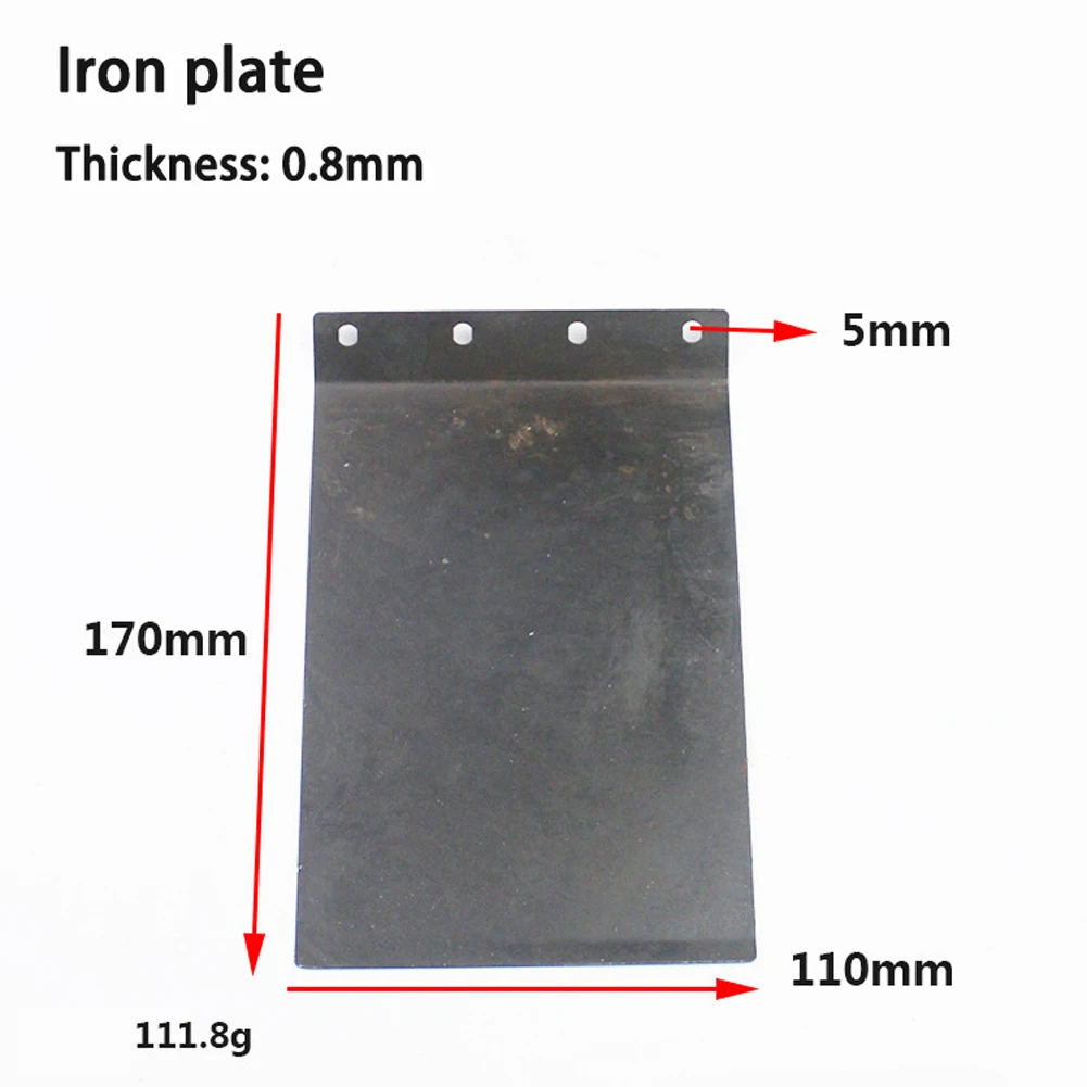 

Iron/Carbon/Rubber Base Plate Pad Tool W/4 Round Holes 2Pcs 9403 MT190 MT9 Belt Sander For Ma-kita 100% Brand New
