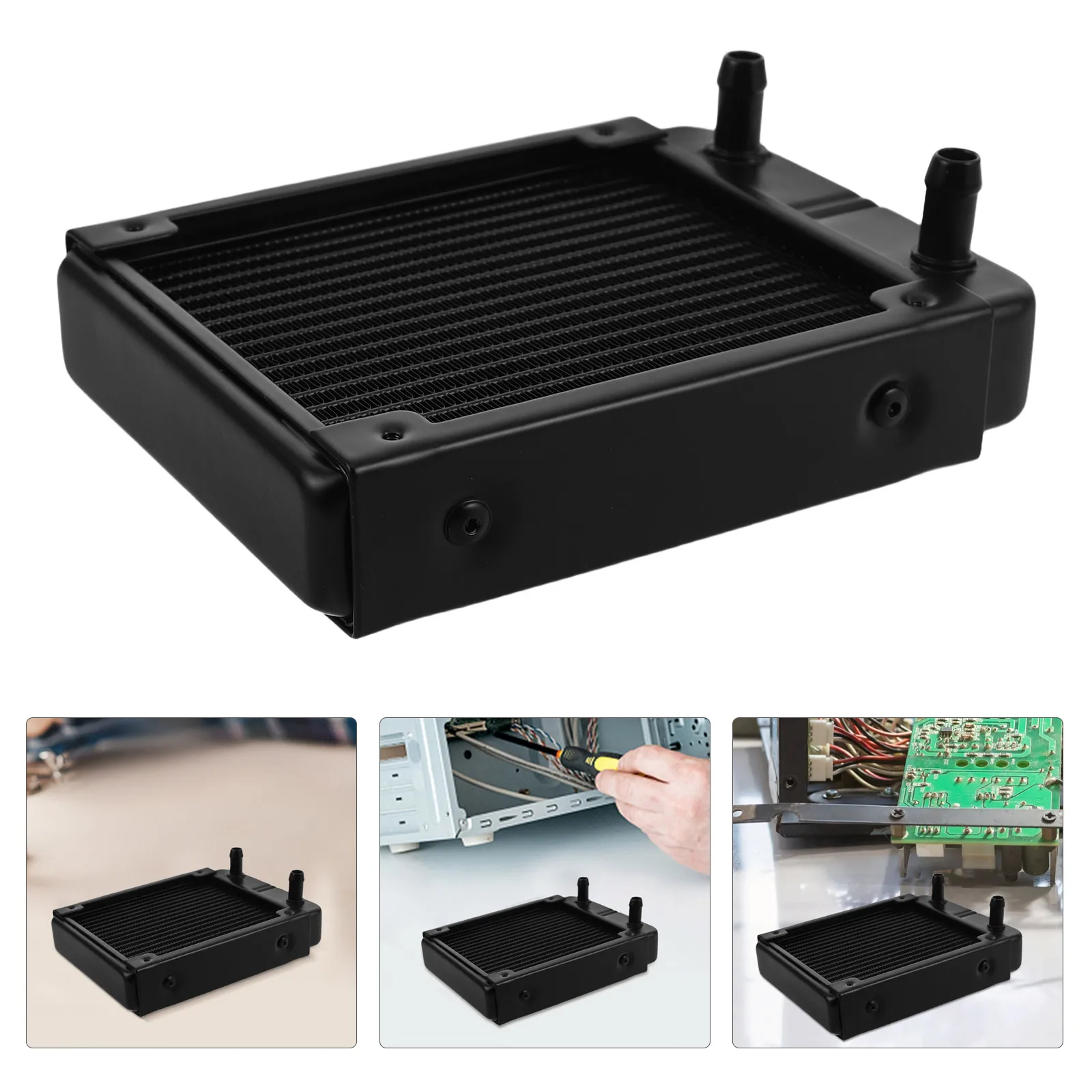 Waterkoeling Radiator Computer CPU GPU Aluminium vloeistofkoeler Hoog rendement Stille warmtewisselaar Notebook-koelsystemen