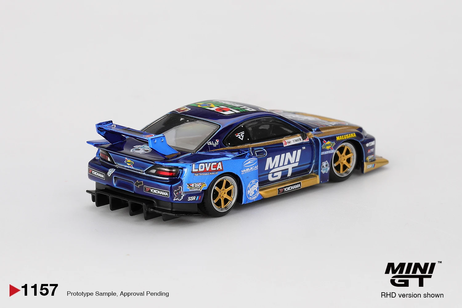 MINIGT 1/64 Nissan LB-Super Silhouette S15 SILVIA MGT01157-CH Cars