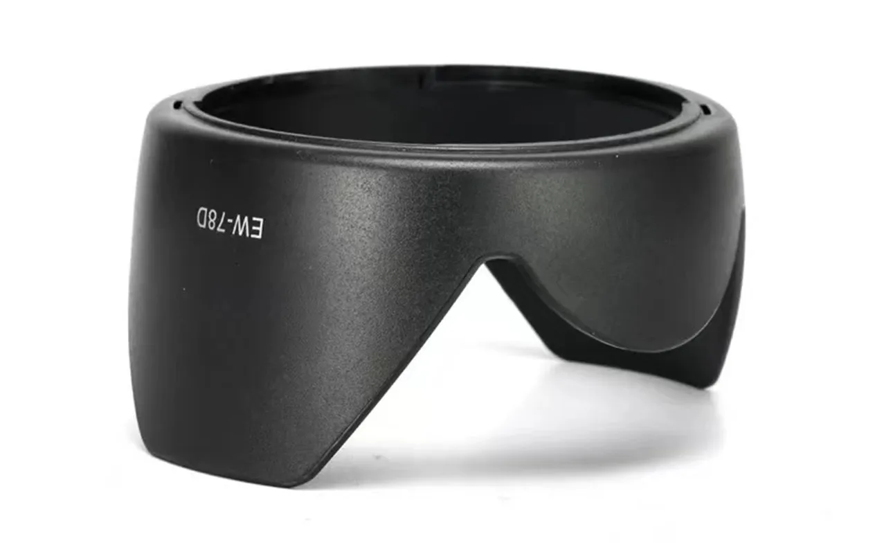 Special Light Shield Lens, Black Cover Acessório, Adequado para Canon EW-78D, EW-78BII
