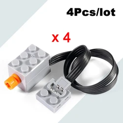 4Pcs/lot Micro Mini Motor 43362C01 2986 Techical MOC Customized Parts Compatible with 5119 Building Blocks Power Functions Toys