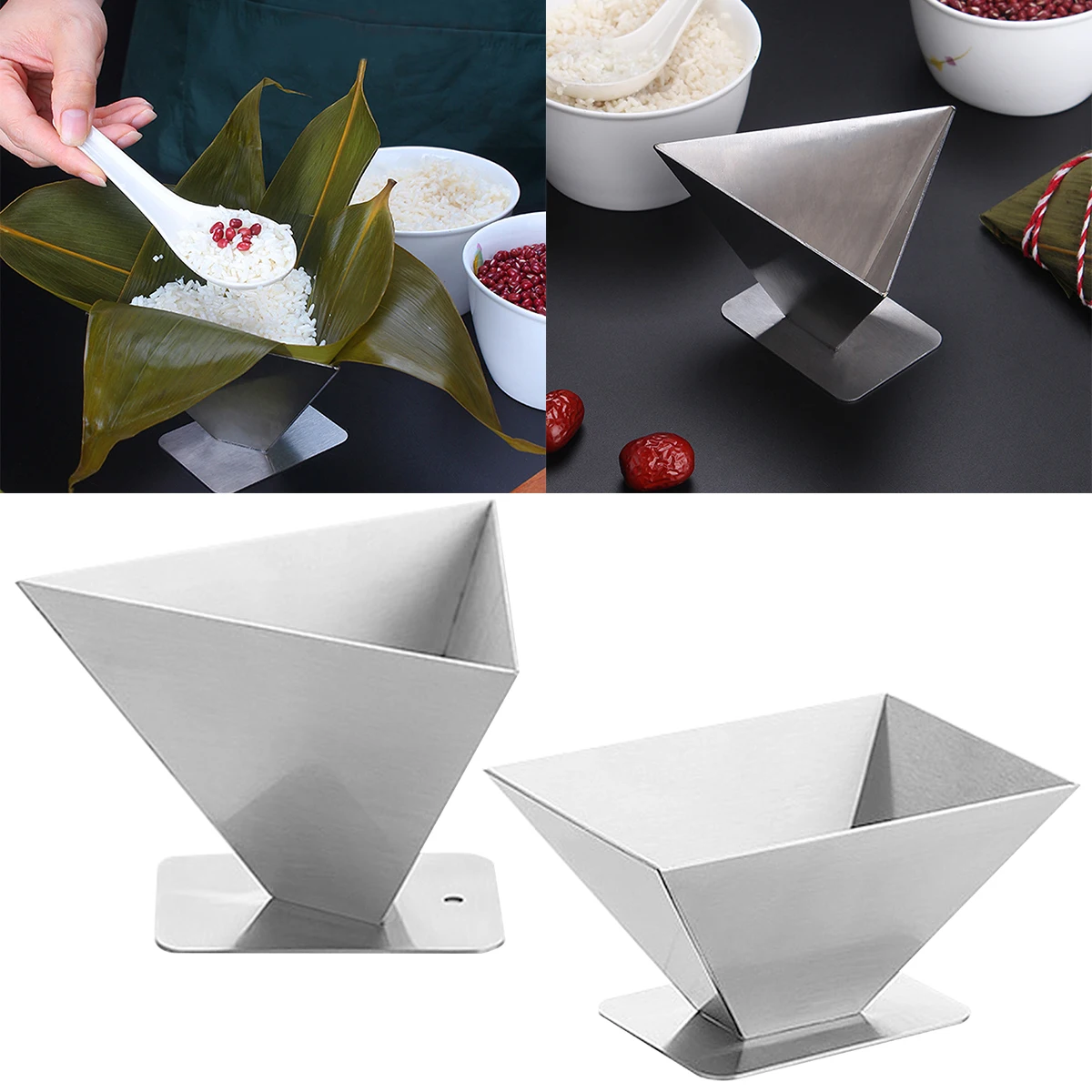 

1 Pcs Traditional Chinese Food Dragon Boat Festival Zongzi Mold Sticky Dumplings Maker Making Tools Mould Kitchen Accessories
