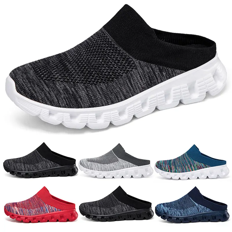 

Women Men Slippers Breathable Mesh Casual Shoes EVA Soft Sole Non-slip Flip Flops Beach Sandal Outdoor Walking Shoes Size 35-48