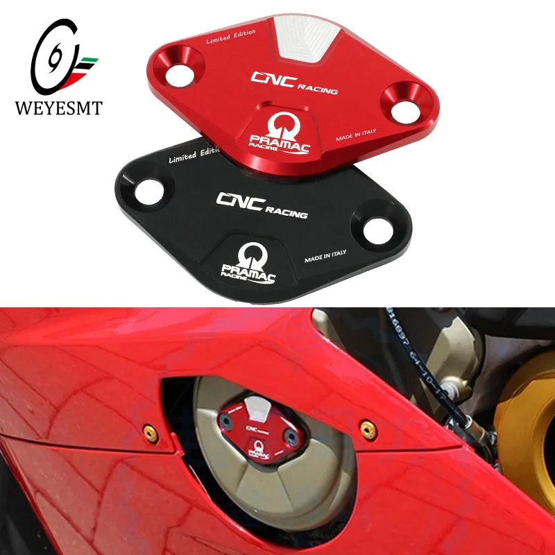 Timing inspection cover Pramac Racing Limited Editon for Ducati PANIGALE V4 S PANIGALE V4 S PANIGALE V4 Speciale