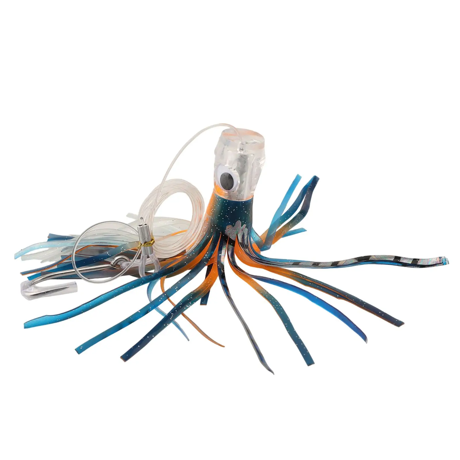 Erhöhen Sie Ihre Wechseln beim Fangen von Fischen mit umgestürzten Angelhaken mit Widerhaken in 22 cm Thunfisch-Luya-Angelköder