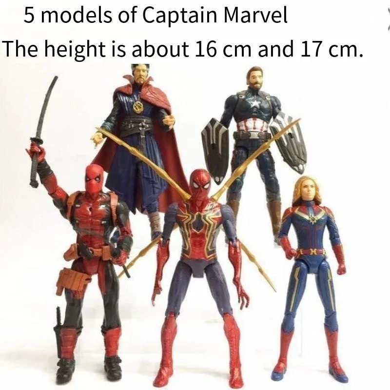 Los Vengadores, Marvel Comics, Héroes Increíbles, Capitán América, Doctor Strange, Deadpool, Spider-Man, Adornos Hechos a Mano, Anime, Leyendas de Marvel