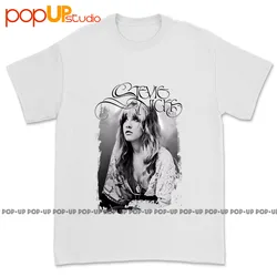 Stevie Nicks Shirt, Fleetwood Mac Shirt, Retro Stevie Nicks White T-shirt S-3XL