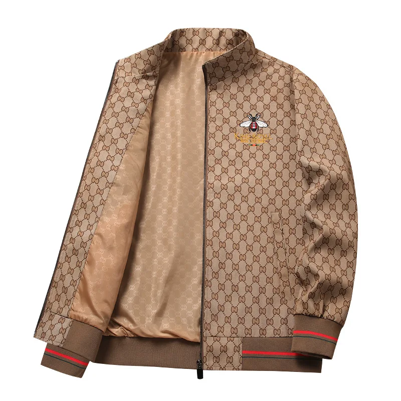 

Spring New Man Jacket Baseball Coat Long-sleeved Men's Jacket Autumn Winter Fashion Casual Male Versatile Stand-up Collar Jacket