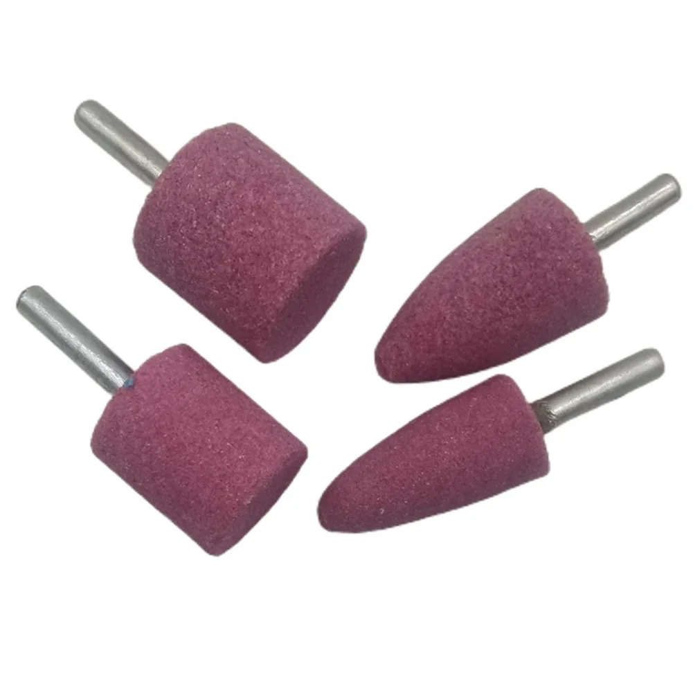 1pcs Polishing Head Wheel Head Abrasive Mounted For Rotary Power Tool 6mm Shank Electric Grinding Stone Wheel Accessories