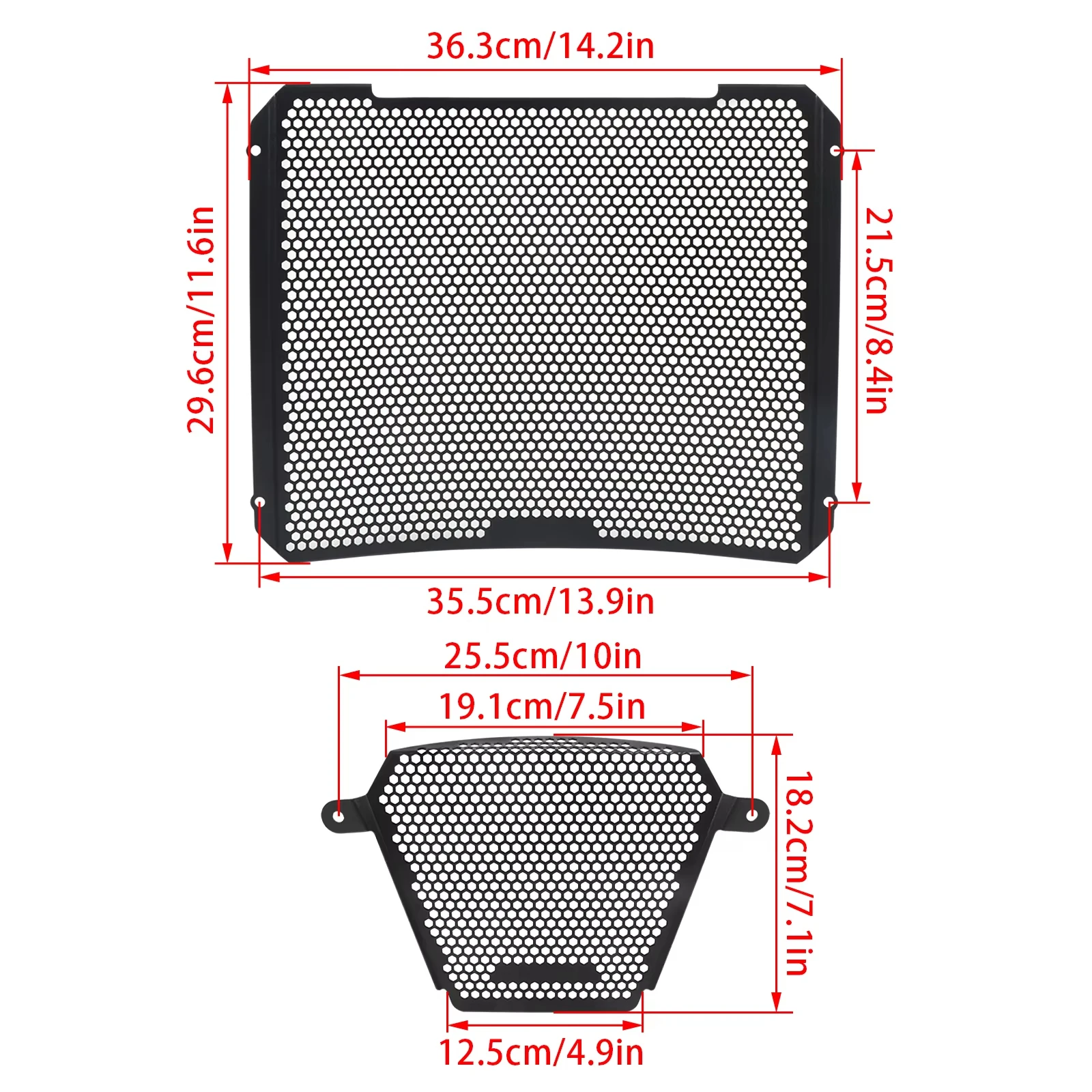 

STLF For GSXR1000R GSXR1000 GSX-R 1000R GSX-R 1000 2017-2023 Motorcycle CNC Radiator Grille Guard Cover Oil Cooler Protec
