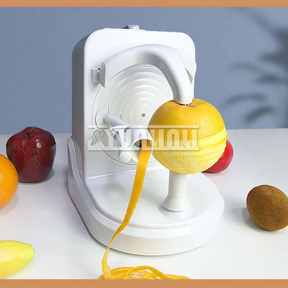 ماكينة تقشير الفاكهة الأوتوماتيكية، مقشرة برتقال كهربائية منزلية، مكشطة كيوي التفاح، أجهزة المطبخ