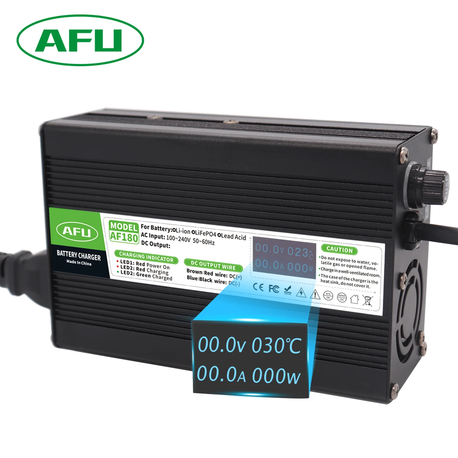 

14.6V 8A LiFePO4 Battery Charger Usd For 4S 12V 5A LiFePO4 Battery Charger With Digital Display