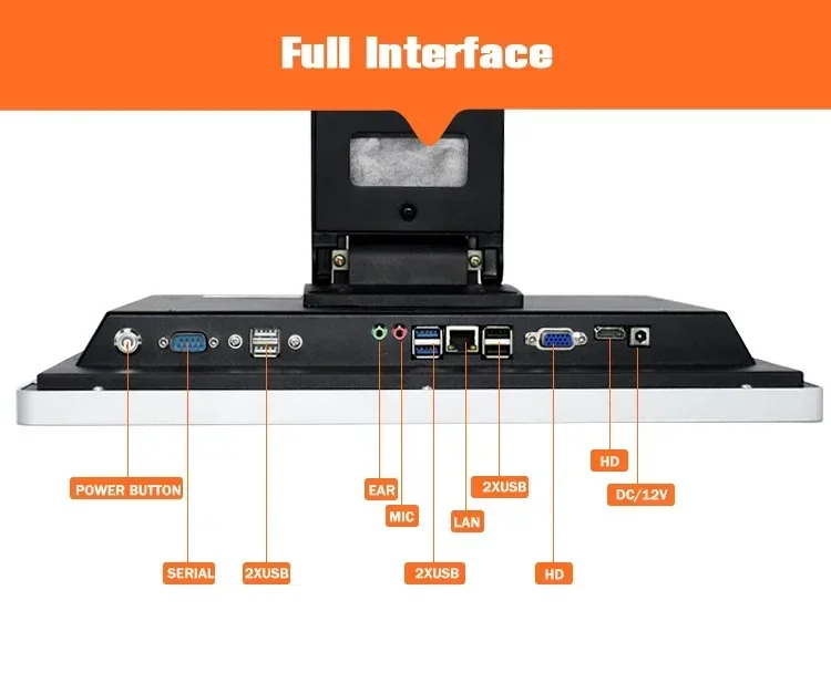 Sistemas pos únicos de 15.6 polegadas j1900/4g/64g com leitor de cartão de impressora de 58mm gaveta de dinheiro scanner de código de barras máquina de caixa sistema pos