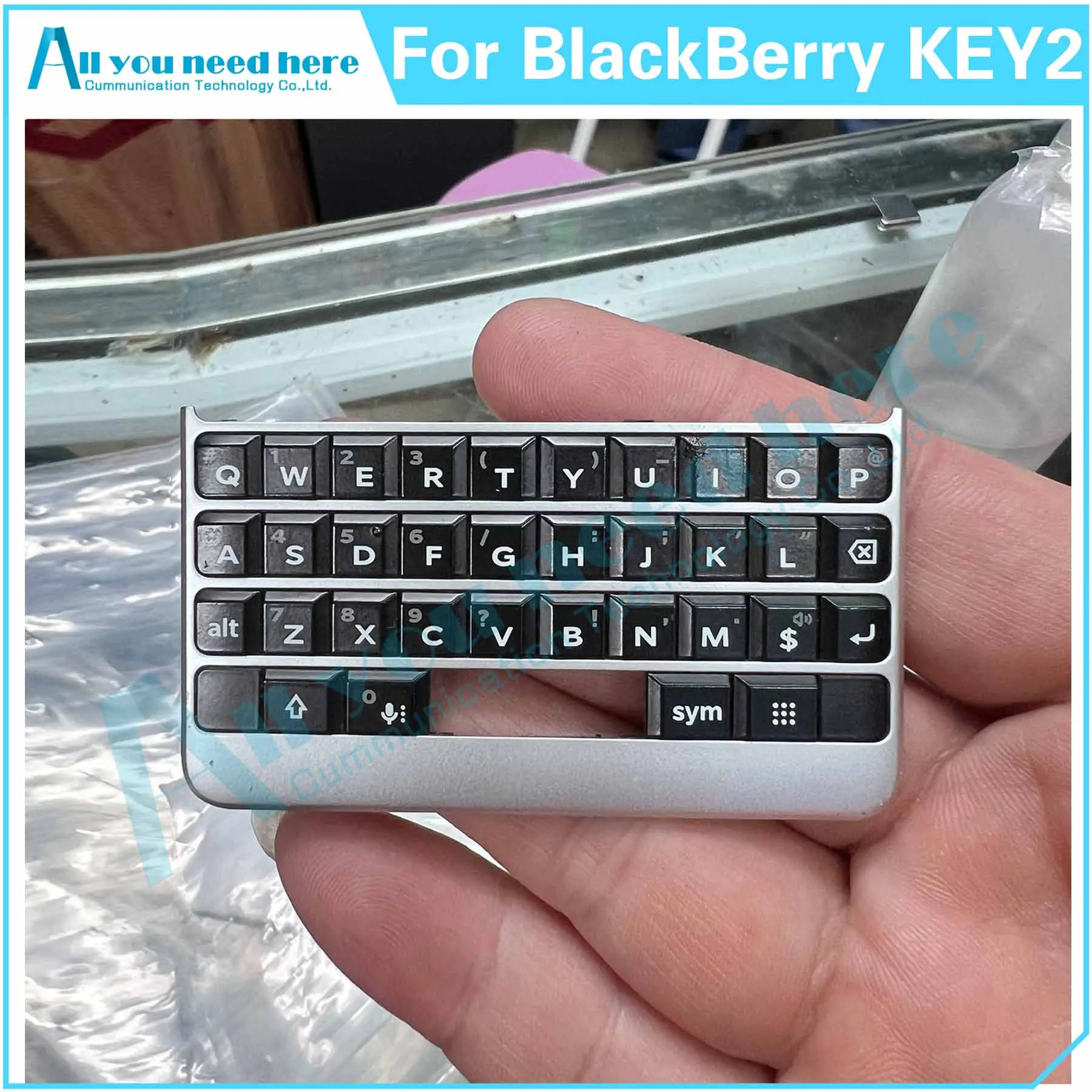 Keypad Repair Parts Replacement for BlackBerry KEY2 Keytwo, BBF100-6, BBF100-1, BBF100-2, BBF100-4