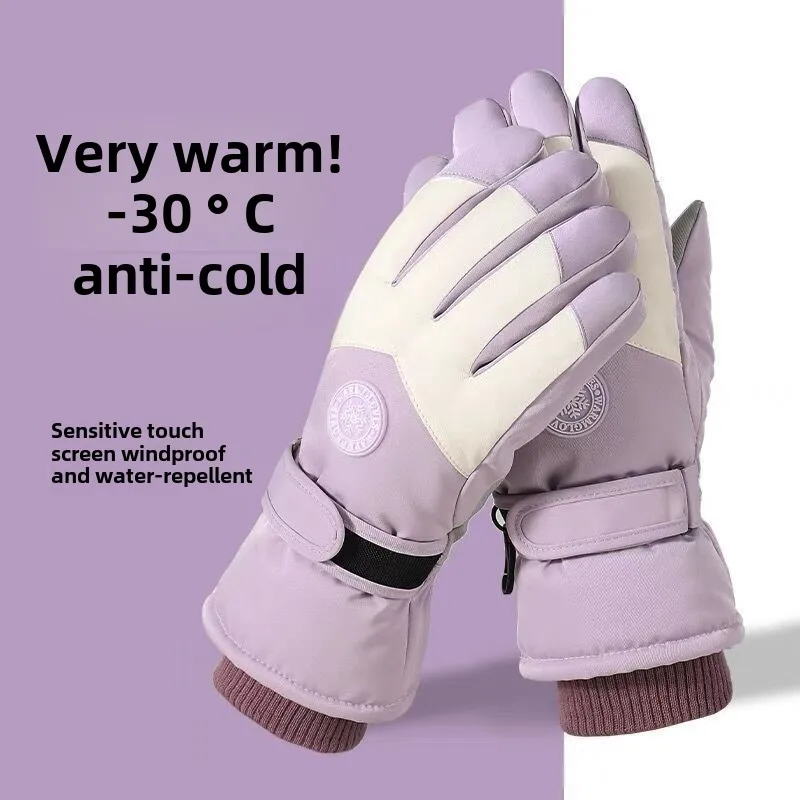 قفازات قطنية عملية سميكة جديدة للرجال والنساء قفازات شتوية من الصوف بشاشة تعمل باللمس قفازات دافئة لكبار السن #2