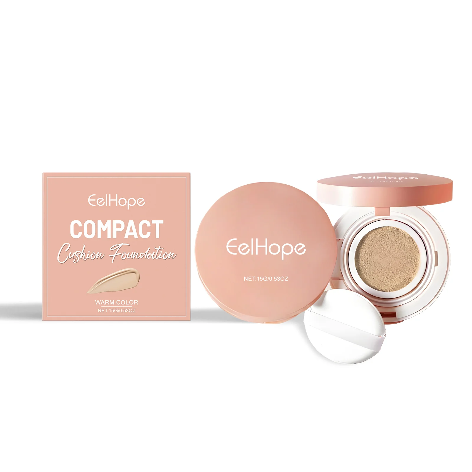 Eelhope Air Cushion Foundation Firming Concealer Moisturizing Makeup Base