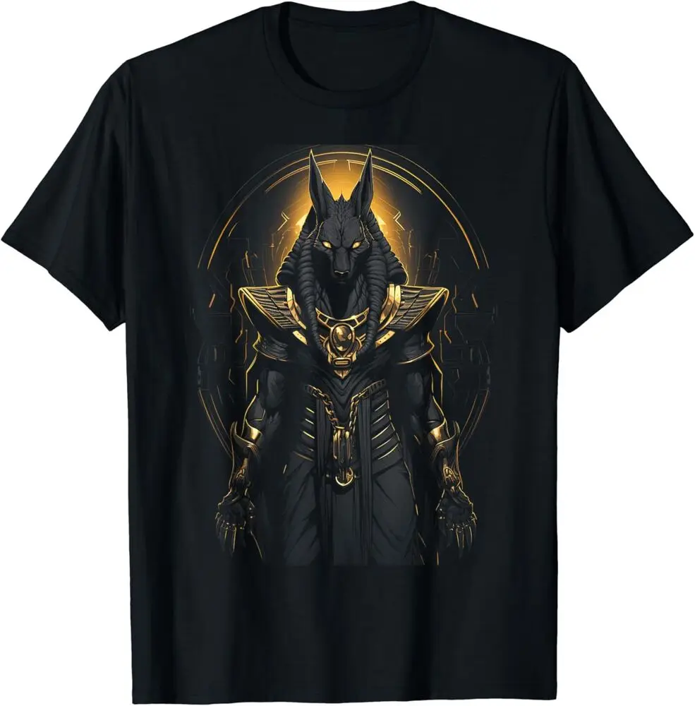 Anubis God Pharao Mythology Design Best Gift Idea Tee T-Shirt   Anime Graphic T-shirts for Men Clothing Women