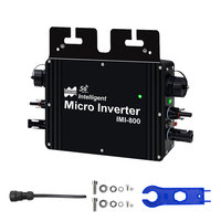 800W MPPT Grid Tie Micro Solar Inverter 80-265VAC 20-60VDC IP65 WiFi Function Original Design For Home PV Panel Power System