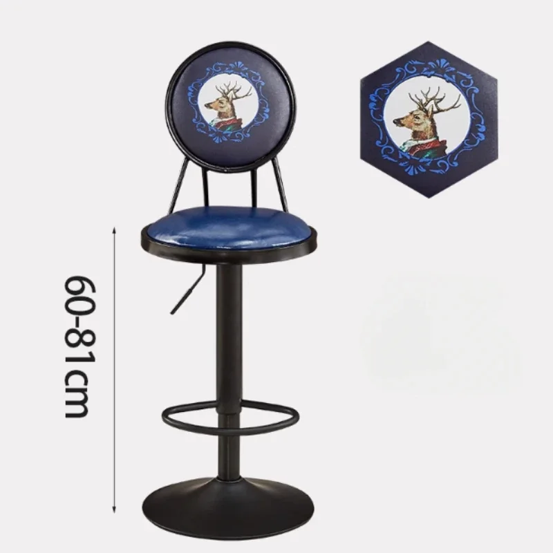 

Quality Trendy White Bar Chairs Lounge Designer Black Modern Bar Chairs Living Room Nordic Taburete Cocina House Accessories