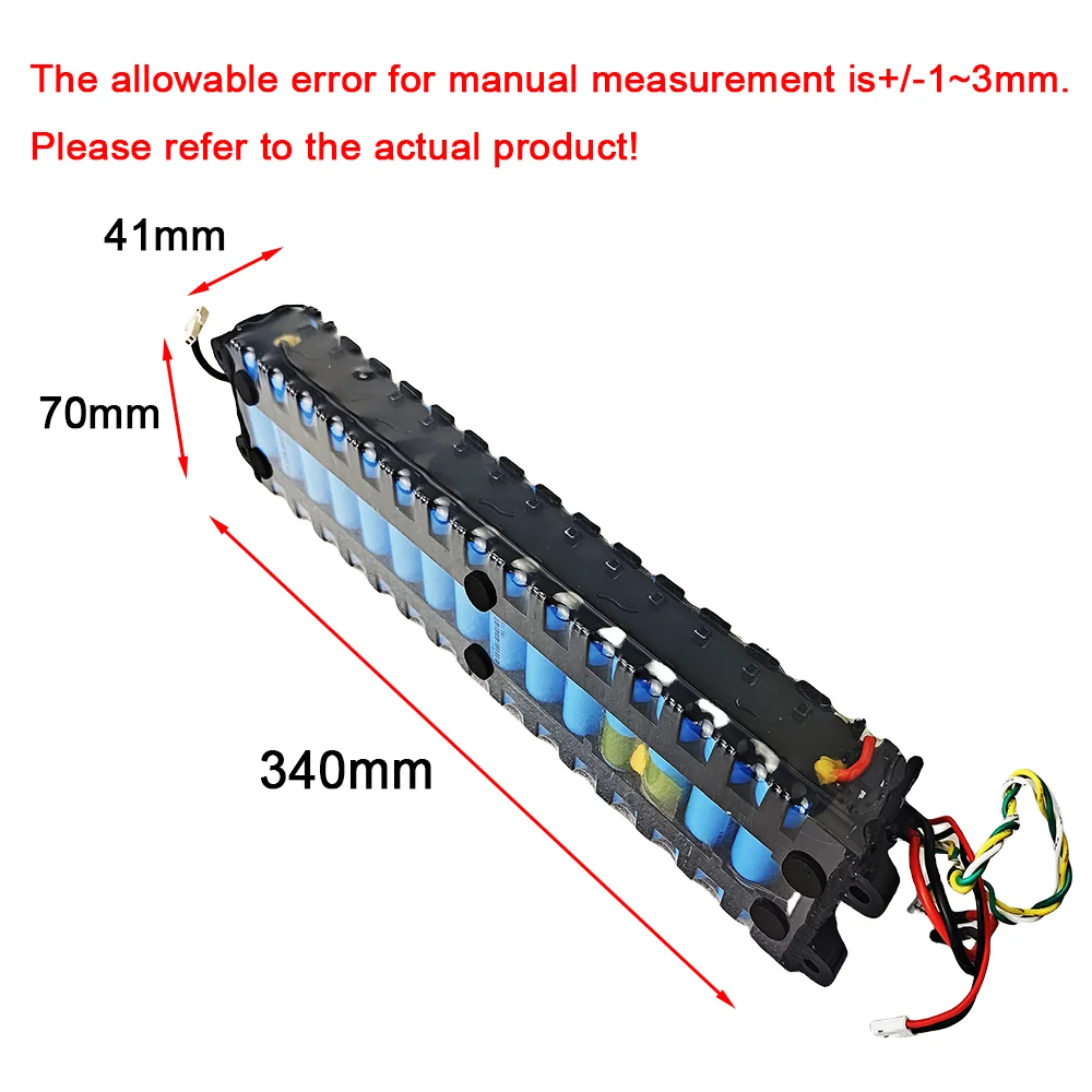 Batterie Lithium 36V, 18650 Ah, 250W ~ 600W, pour Scooter Électrique ATA JIA 1S/M365, Spéciale