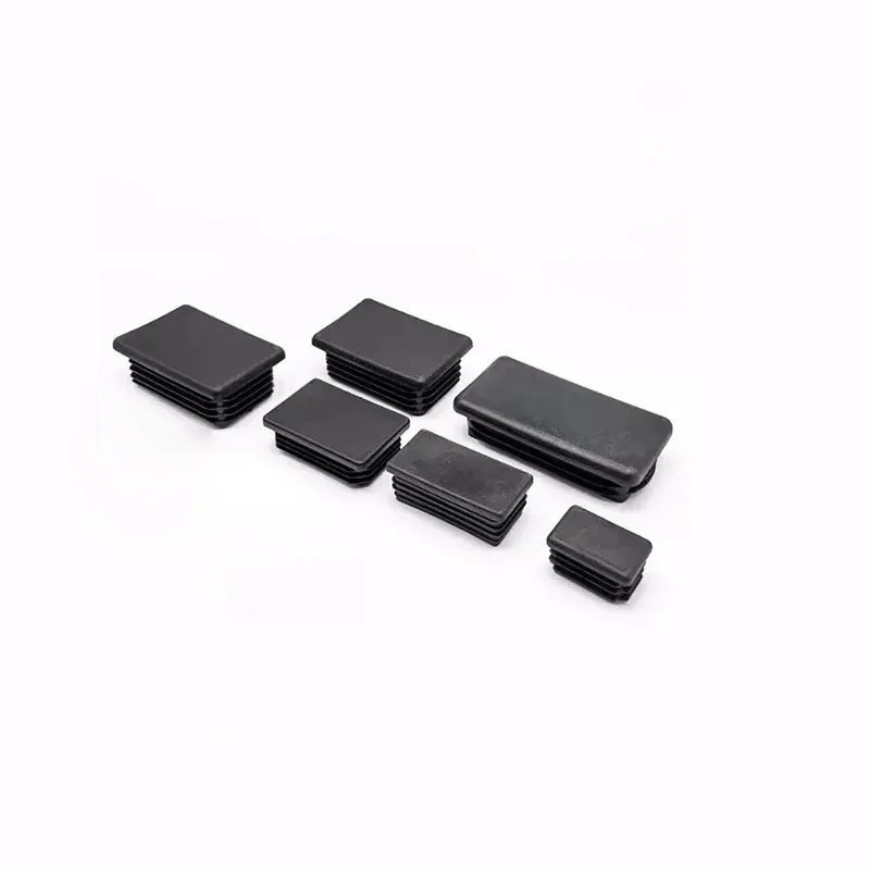 

Rectangular Inner Plug Foot Cover Plastic Stainless Steel Tube Rubber Anti Slip Furniture Pad