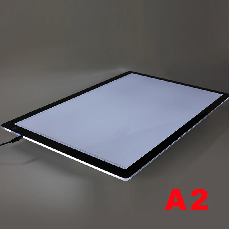 

2022 Free Shipping A2 Size photographic drawing tablet led drawing light pad illuminating tracing board,ultra-thin portable tool