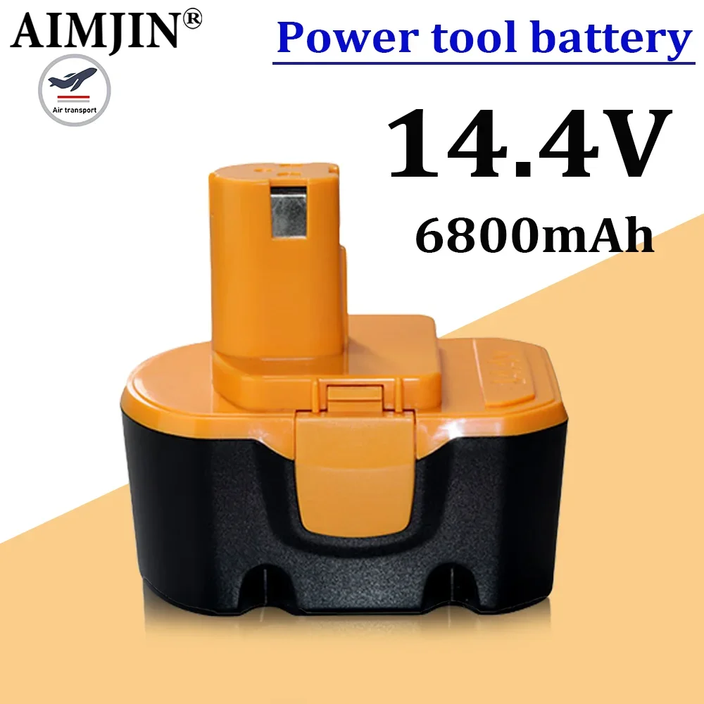 

14.4V 6800mAh For Ryobi Battery SaftSafety Compatible R10521 RY6201 RY6202 130224010 130224011 130281002 1400144 1314702