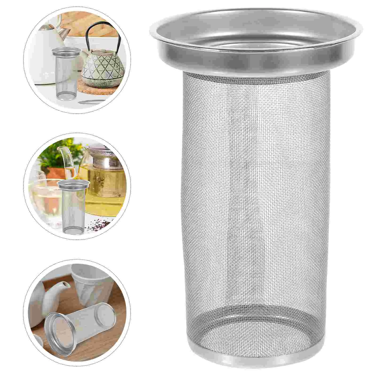 

Household Teapot Strainer Kettle Infusers for Loose Stainless Steel Diffuser Mesh