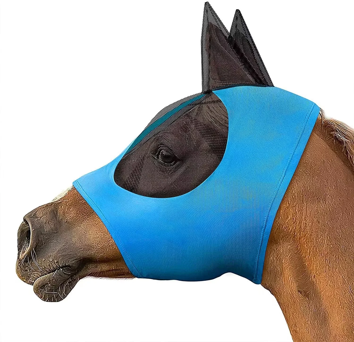 Equestrian Supplies Elastic New Breathable Horse Mask Anti-M