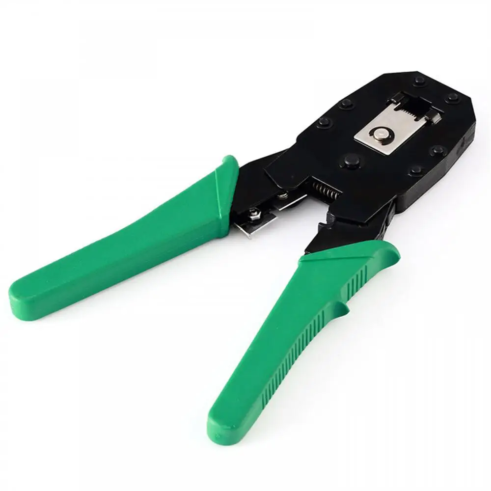 Network cable clamp pliers stripping Crimping pliers+Professional Network Cable Tester RJ45 RJ11 RJ12 CAT5 UTP LAN Cable Tester