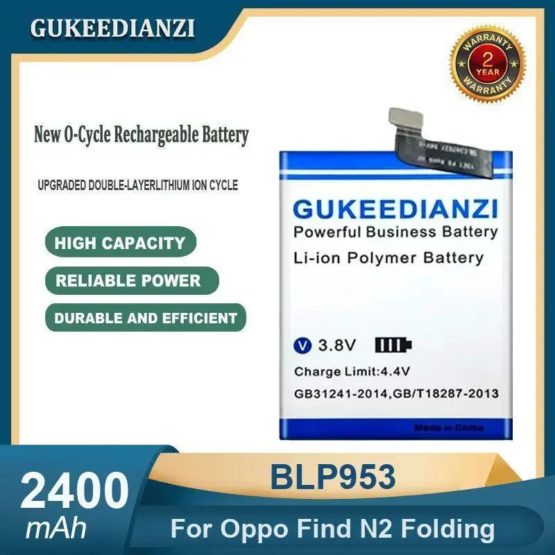Battery For Oppo Find N2 Folding BLP955 BLP953 BLP953+BLP955 High Capacity