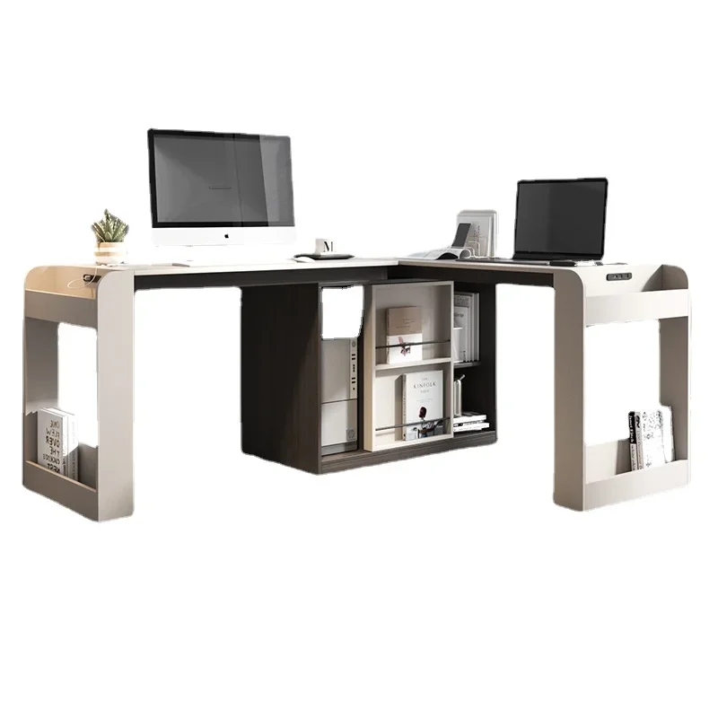 

YY Light Luxury Corner Desk Double Small Apartment top Computer