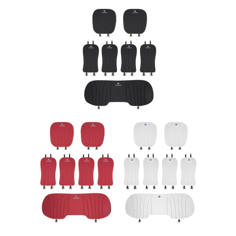 Volkswagen Car Seat Cushion Cover Breathable Soft Mats Accessories For VW GTI Polo Golf Passat Tiguan Arteon Jetta T-ROC ID.4 CC view 4
