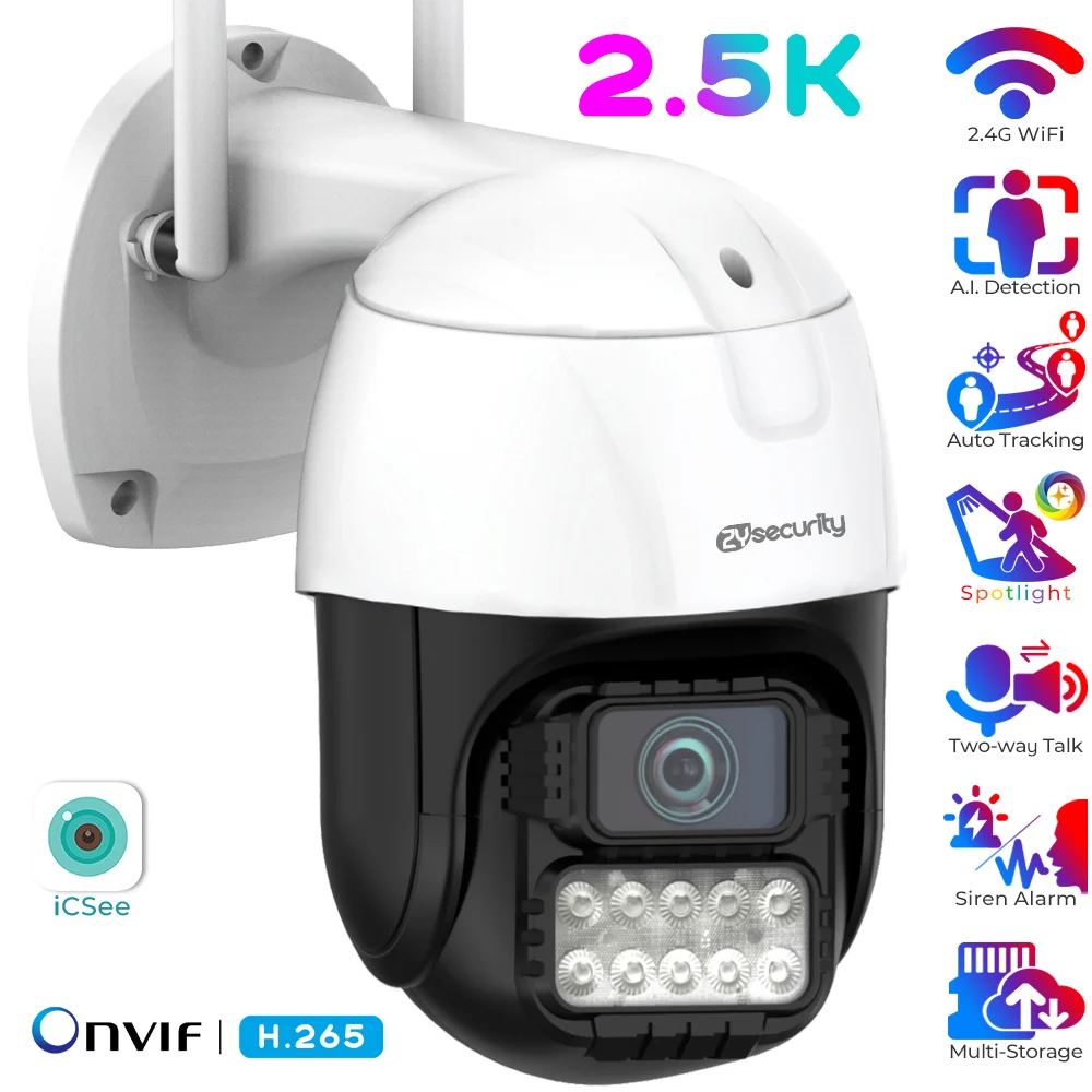 3MP Outdoor Wifi Pt…