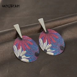 Bohemia Earings 2023 Metal Ethnic Style Earrings Women Boho Irregular Sexy Girls Jewelry Fashion Punk