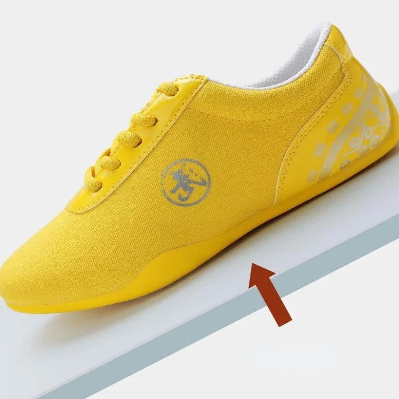 Canvas martial arts shoes, Tai Chi, Karate, Taekwondo training sports shoes, couple's comfortable sports shoes, sizes 27-46