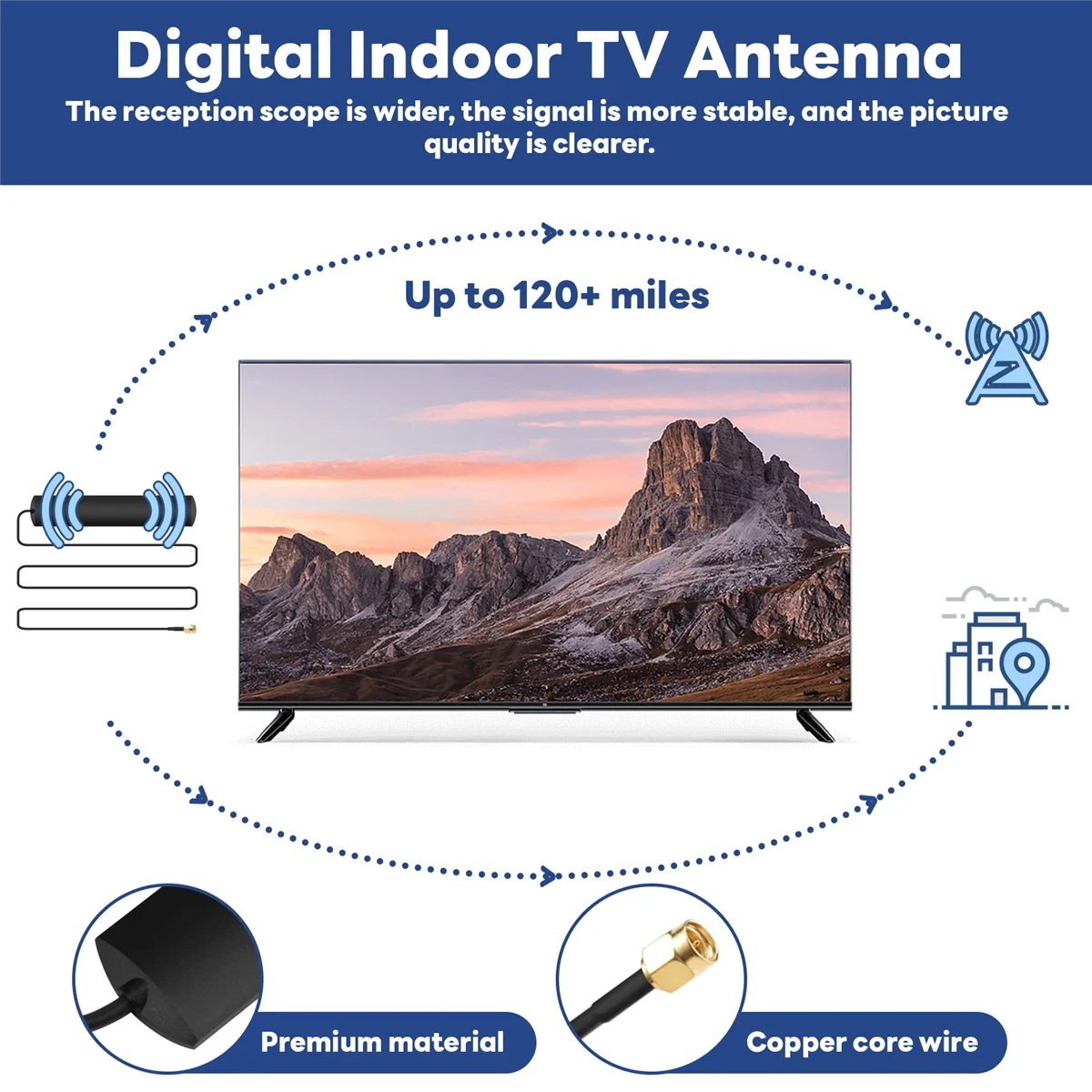 Antenne patch de persévérance 3G 4G, 700-2700MHz, 5Dbi, connecteur SMA mâle, routeur, câble d'extension, antenne WiFi universelle