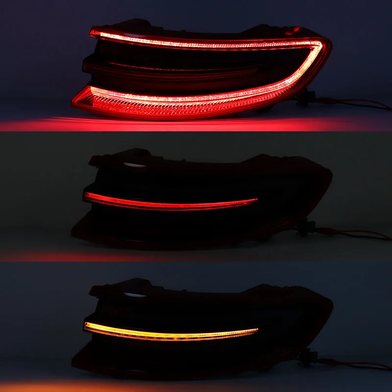 For Porsche Macan 2014 95B 2015 2016 2017 LED Car Rear Bumper Tail Lamp Tail Light Assembly Taillight Taillamp Stop Brake Lamp