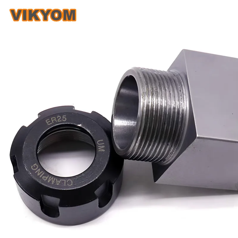 Conjunto quadrilátero conjunto hexagonal er25 er32 er40um5c dispositivo elétrico er40 pode substituir a haste de extensão alça hexagonal quadrada