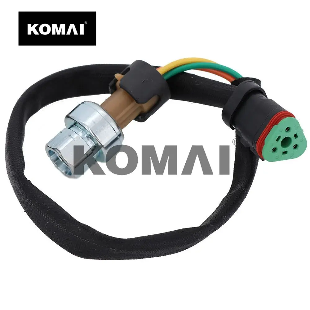Pressure Sensor, Compatible with Caterpillar W345B II WHEELED EXCAVATOR COMBINE 480, 1619930, Replacement Part