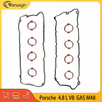 AUTO ENGINE PARTS Valve Cover Gasket Set For Porsche Cayenne Panamera M48 4.8L V8 GAS 4.8T 2008-2018